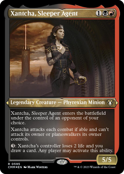 Xantcha, Sleeper Agent (Etched foil)