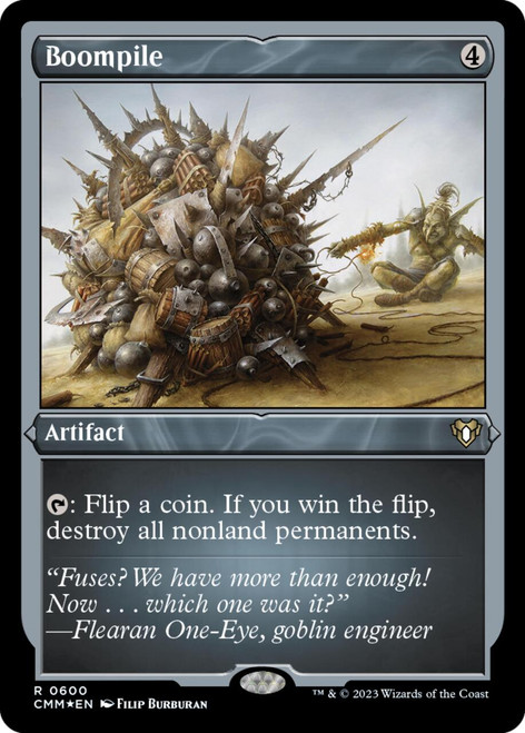 Boompile (Etched foil)