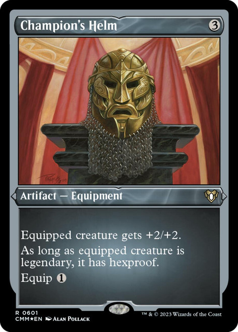 Champion's Helm (Etched foil) | Commander Masters