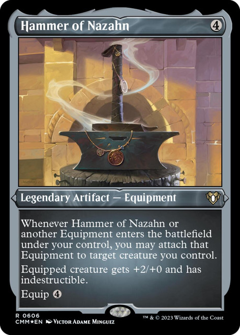 Hammer of Nazahn (Etched foil)