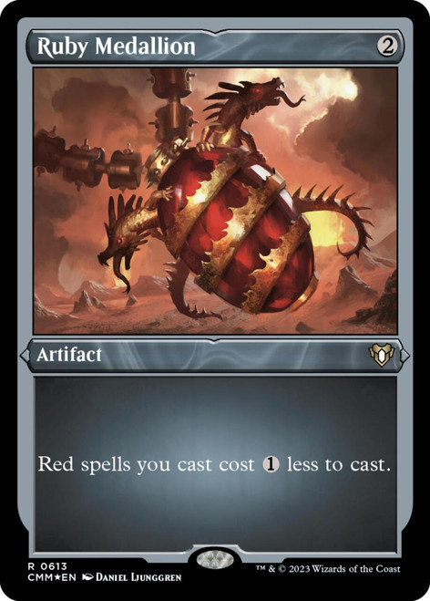 Ruby Medallion (Etched foil)