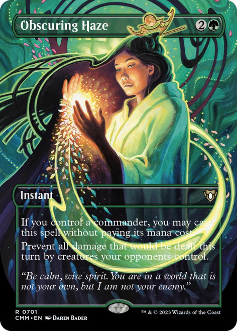 Obscuring Haze (Borderless Frame Break Art)