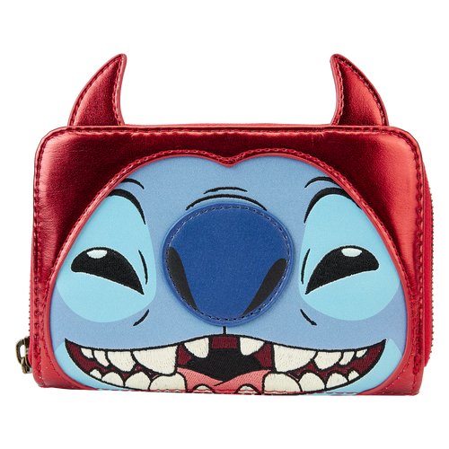 Disney: Stitch Devil Cosplay Zip Around Wallet