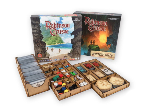 Box Insert – Robinson Crusoe 2ed + expansion