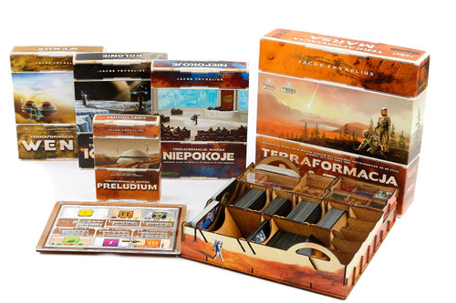 UV Print Box Insert – Terraforming Mars + all expansions