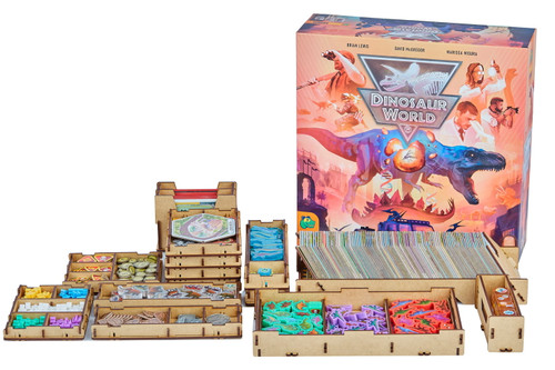 Box Insert – Dinosaur World + expansions