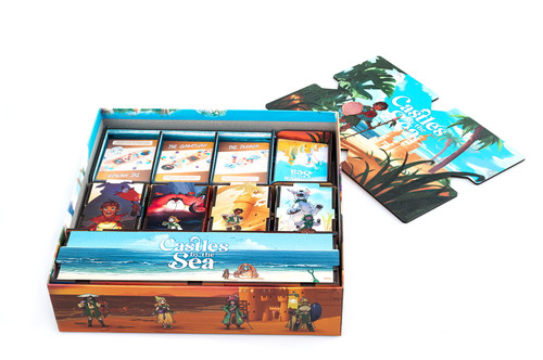 UV Print Box Insert – Castles by the Sea