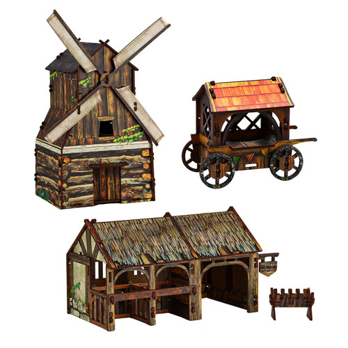 Constructions Set - Wooden