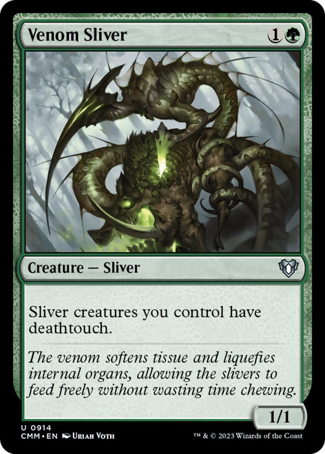 Venom Sliver | Commander Masters