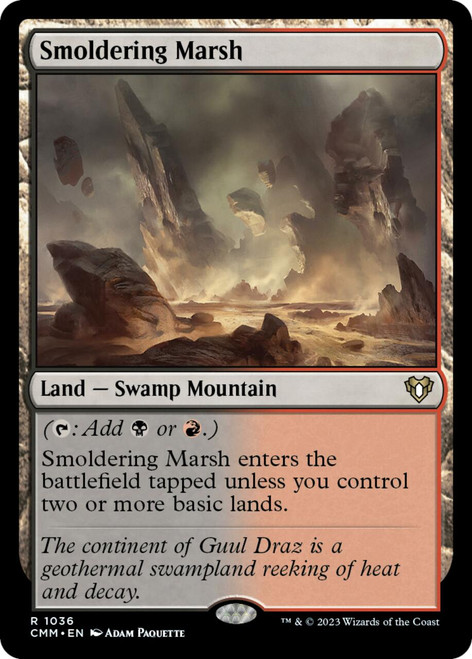 Smoldering Marsh | Commander Masters