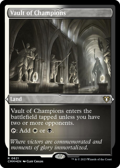 Vault of Champions (Etched foil) | Commander Masters