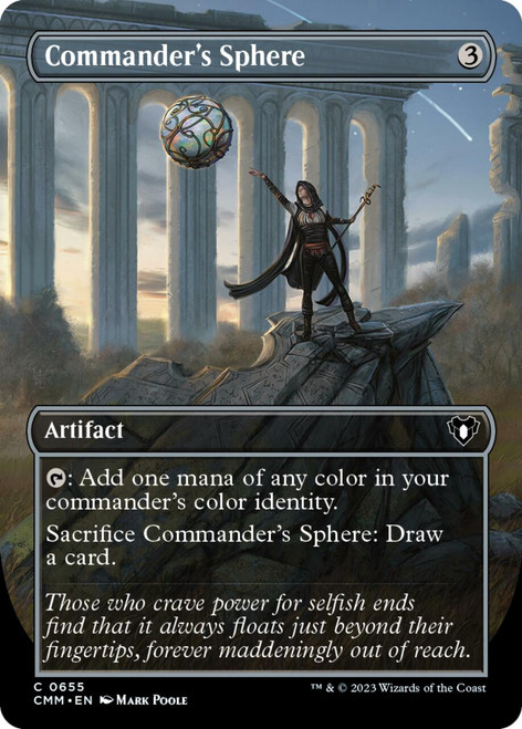 Commander's Sphere (Borderless Art)