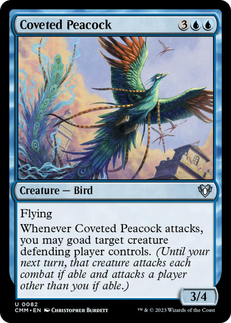 Coveted Peacock | Commander Masters