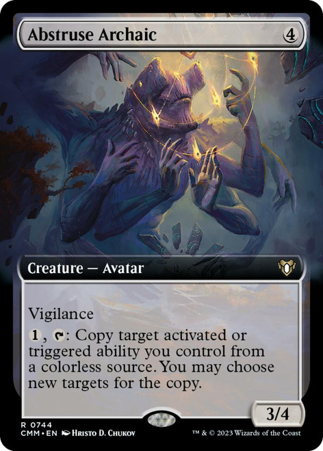 Abstruse Archaic (Extended Art) | Commander Masters