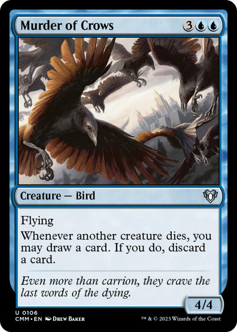 Murder of Crows (foil) | Commander Masters