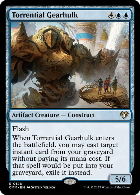 Torrential Gearhulk (foil) | Commander Masters