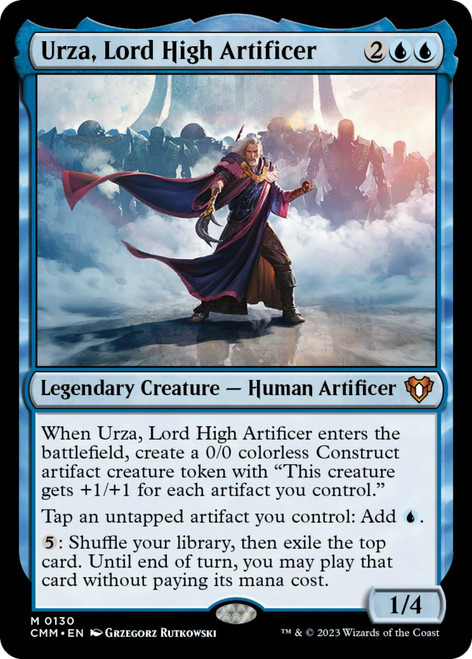 Urza, Lord High Artificer (foil) | Commander Masters