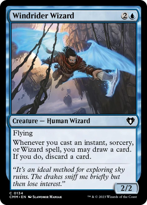 Windrider Wizard (foil)