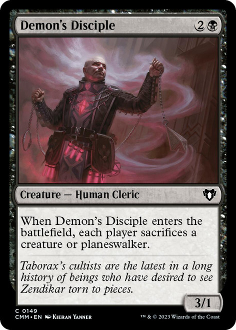 Demon's Disciple (foil) | Commander Masters