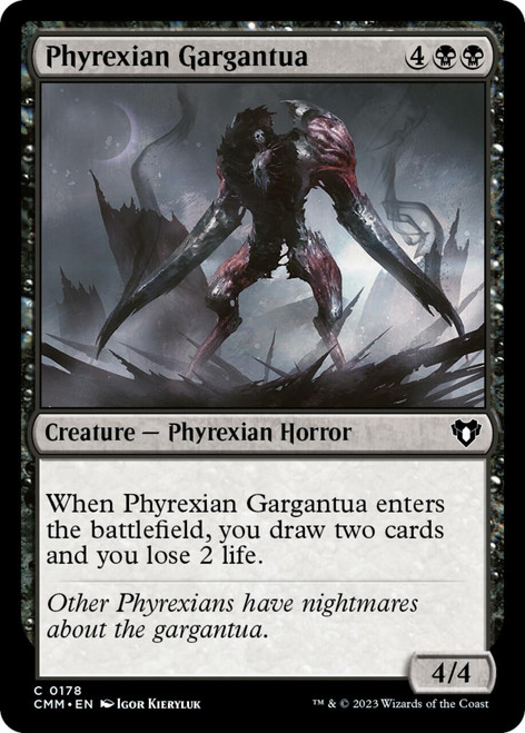 Phyrexian Gargantua (foil) | Commander Masters