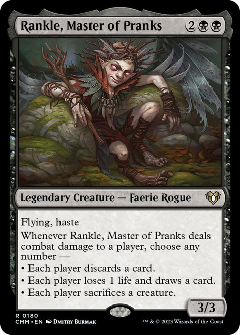 Rankle, Master of Pranks (foil) | Commander Masters