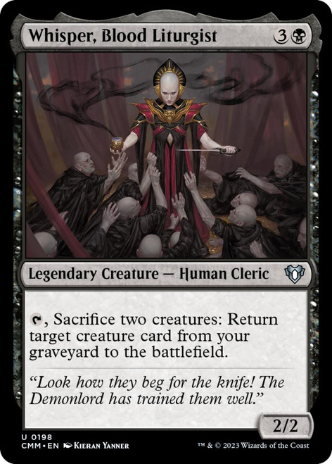 Whisper, Blood Liturgist (foil)