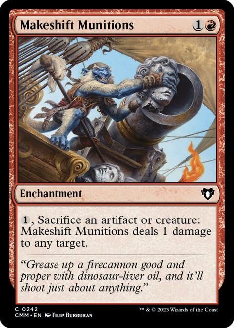 Makeshift Munitions (foil) | Commander Masters