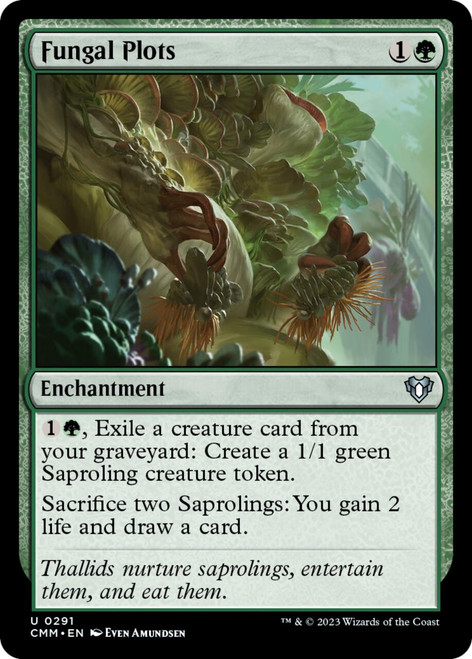 Fungal Plots (foil) | Commander Masters