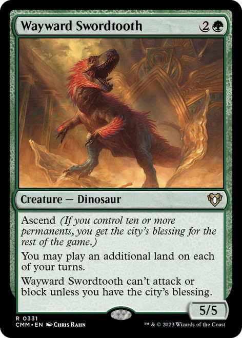 Wayward Swordtooth (foil)