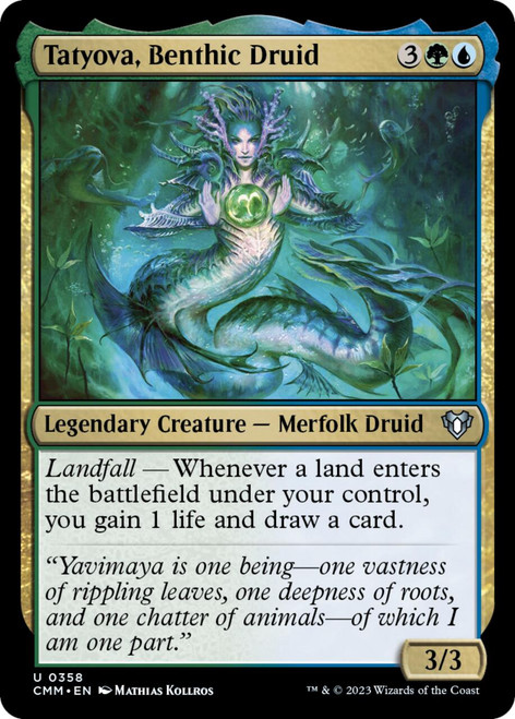 Tatyova, Benthic Druid (foil)