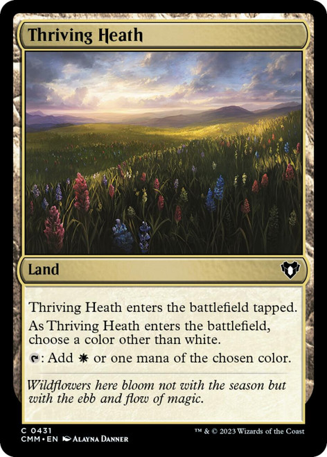 Thriving Heath (foil) | Commander Masters