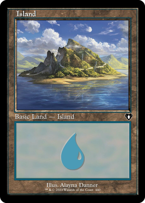 Island (#440) (Retro Frame foil)
