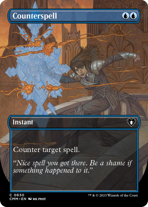 Counterspell (Borderless Art foil)