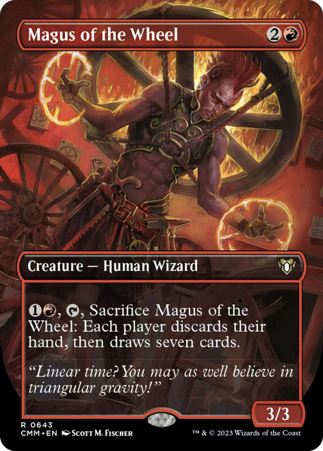Magus of the Wheel (Borderless Art foil)