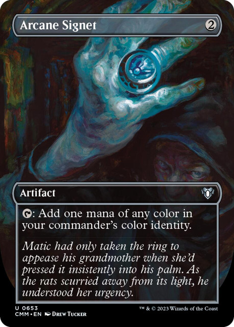 Arcane Signet (Borderless Art foil)
