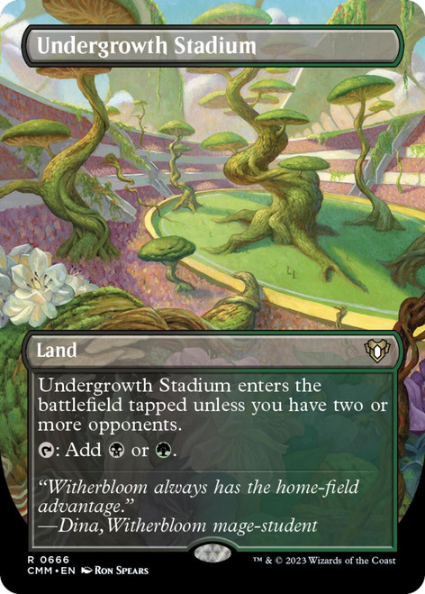 Undergrowth Stadium (Borderless Art foil)