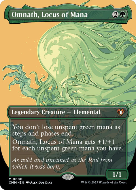 Omnath, Locus of Mana (Borderless Profile foil)