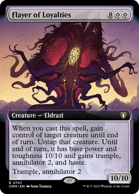 Flayer of Loyalties (Extended Art foil)