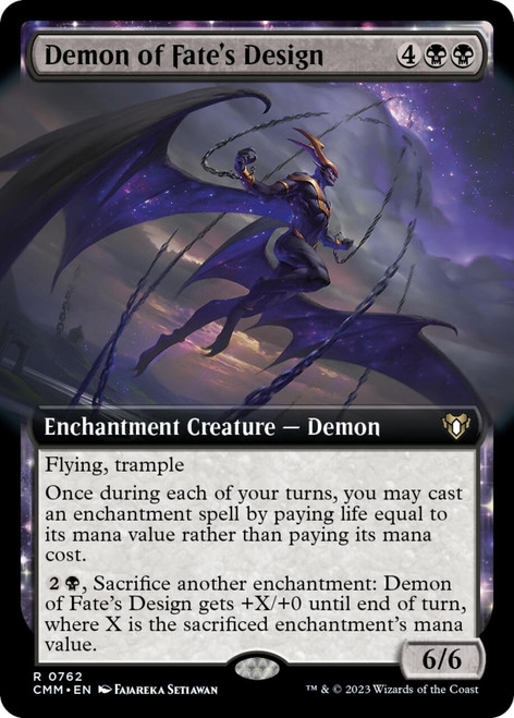 Demon of Fate's Design (Extended Art foil)