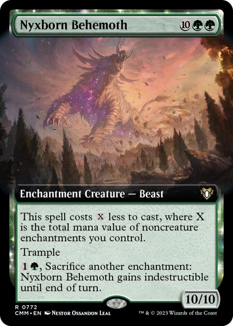 Nyxborn Behemoth (Extended Art foil)