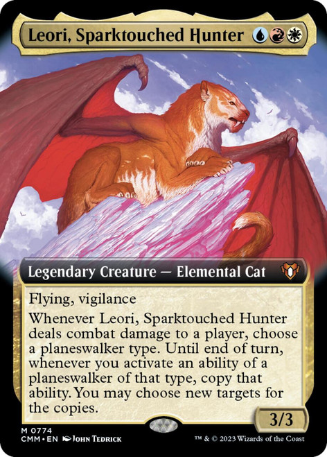 Leori, Sparktouched Hunter (Extended Art foil)