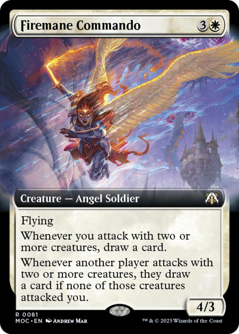 Firemane Commando (Extended Art foil)