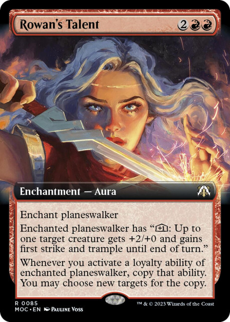 Rowan's Talent (Extended Art foil)