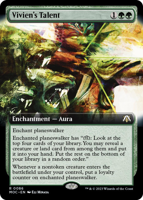 Vivien's Talent (Extended Art foil)