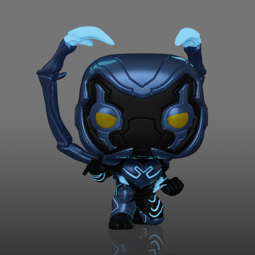 POP! Movies - Blue Beetle #1403 Blue Beetle Crouching (Glow in the Dark) [CHASE]