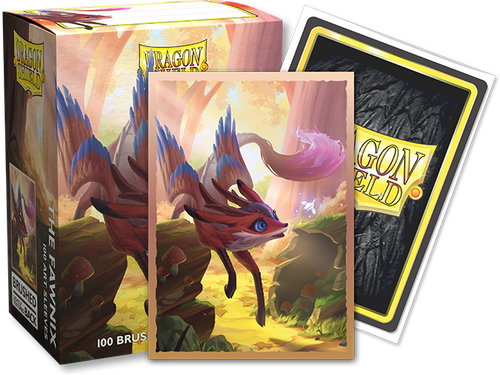 Dragon Shield Brushed Art Sleeves – The Fawnix (100)