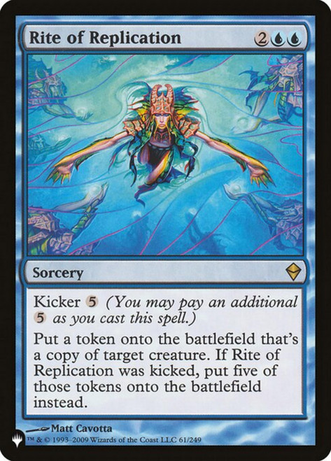 Rite of Replication (The List Reprint)