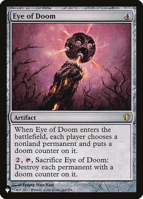 Eye of Doom (The List Reprint)