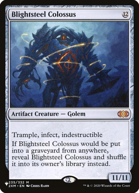 Blightsteel Colossus (The List Reprint)