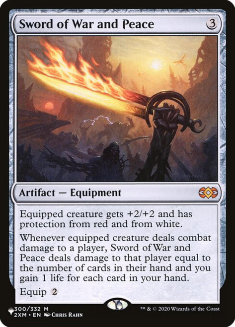 Sword of War and Peace (The List Reprint)